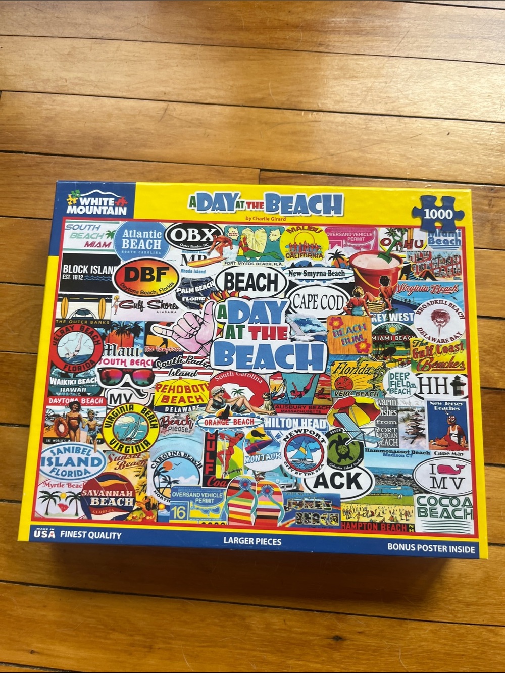 White Mountain 'A Day at the Beach' Puzzle